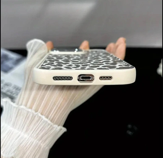 Панель Бежевий леопард для Apple Iphone 13 ProMax Beige - зображення 4