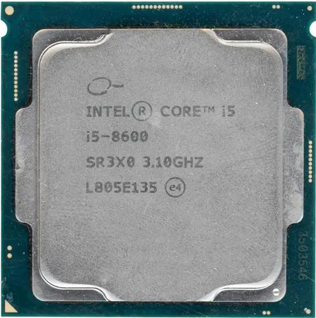 Процесор Intel Core i5-8600 3.10GHz/9MB/8GT/s (SR3X0) s1151 TRAY - зображення 2
