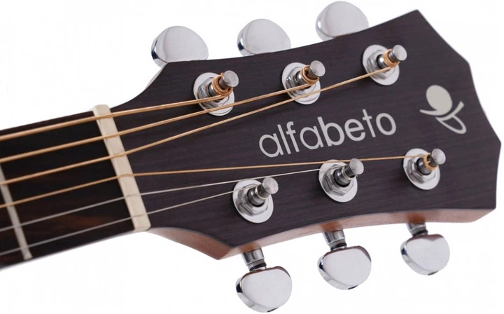 Електроакустична гітара Alfabeto Solid WMS41EQ (Natural) + чохол - зображення 4