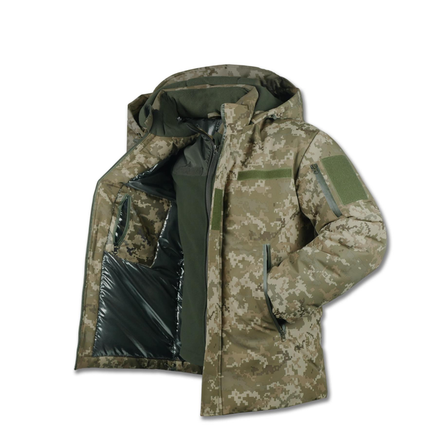 Бушлат зимовий Kiborg Omni-Heat Піксель 54 2XL - зображення 2