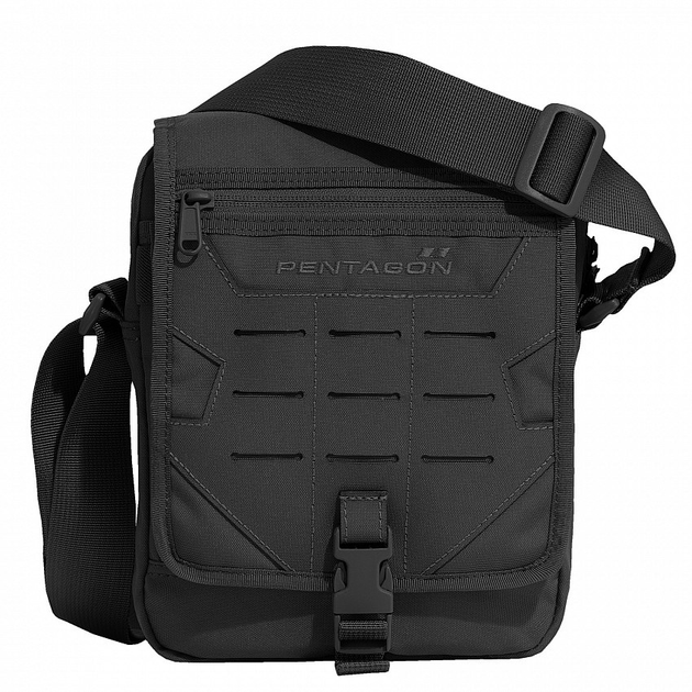 Сумка PENTAGON MESSENGER SHOULDER 2,8л Чорний - зображення 1