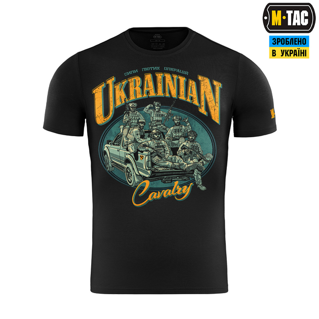 Футболка M-Tac Ukrainian Cavalry Black XL - изображение 2