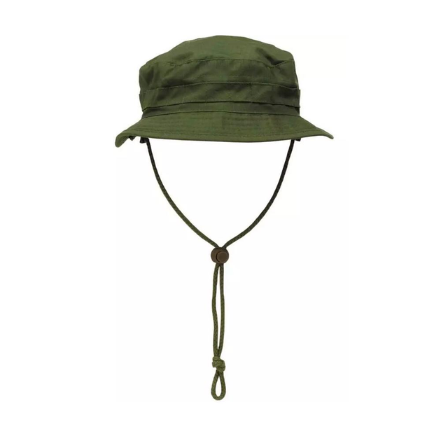 Панама с малым отворотом MFH GB SF Bush Hat Рип-Стоп Olive XL - изображение 1