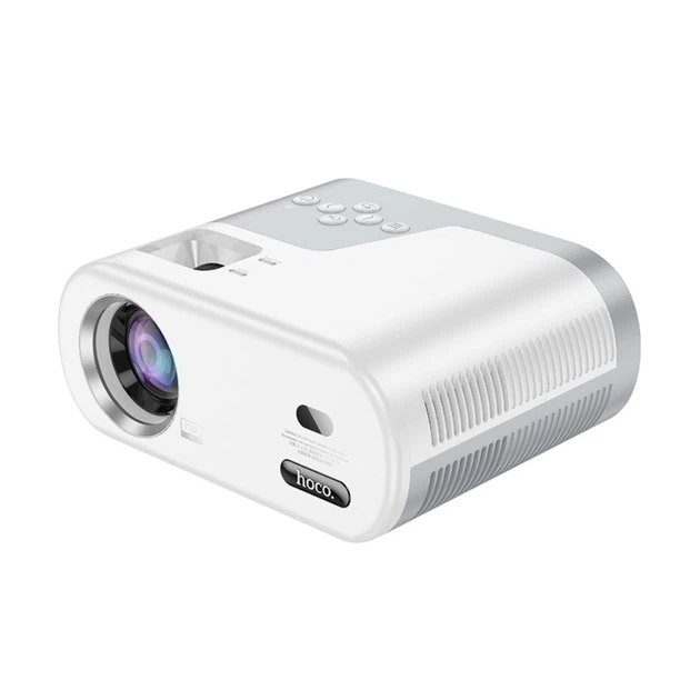 Проектор HOCO DT2 smart projector(720P Android version)(EU) Gray white (6942007629645) - зображення 2