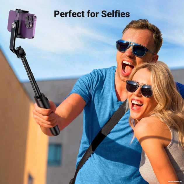 Селфі-трипод UGREEN LP586 Selfie Stick Tripod with Bluetooth Remote(UGR-15062) (UGR-15062) - зображення 7