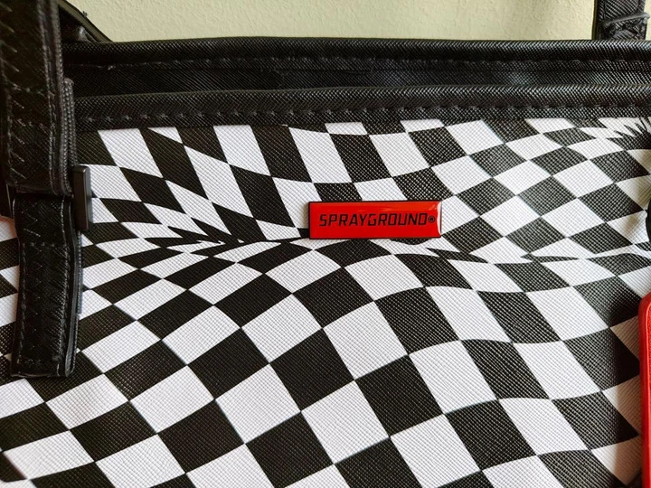 Женская сумка шопер Sprayground TRIPPY CHECK TOTE Limited Edition