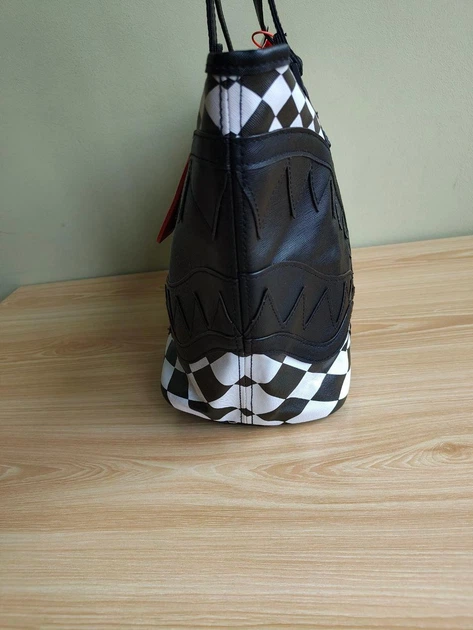 Женская сумка шопер Sprayground TRIPPY CHECK TOTE Limited Edition