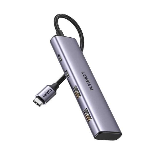 USB-хаб UGREEN 4-Port USB-C Hub (UGR-15395) - Фото 1 USB-хаб UGREEN 4-Port USB-C Hub (UGR-15395) - изображение 1