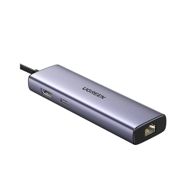 USB-хаб UGREEN USB-C Multifunction Adapter (UGR-15598) - Фото 4 USB-хаб UGREEN USB-C Multifunction Adapter (UGR-15598) - зображення 4