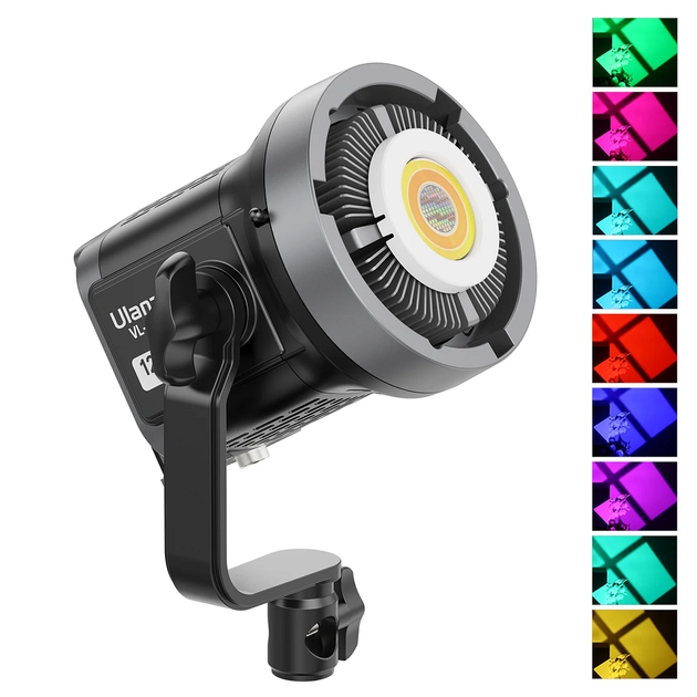 Відеосвітло Ulanzi Vijim VL-120C 120C 120W RGB Light (L074CNA1 VL120C) (без блока живлення) (L074CNA1) - Фото 3 Відеосвітло Ulanzi Vijim VL-120C 120C 120W RGB Light (L074CNA1 VL120C) (без блока живлення) (L074CNA1) - изображение 3