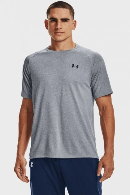 Футболка чоловіча Under Armour Ua Tech 2.0 Ss Tee S Сірий 1326413-036 - Фото 1 Футболка чоловіча Under Armour Ua Tech 2.0 Ss Tee S Сірий 1326413-036 - зображення 1