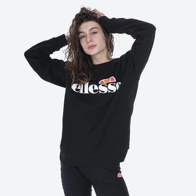 Кофта женские Ellesse Agata Sweatshirt L Чорний SGS03238-001 - Фото 1 Кофта женские Ellesse Agata Sweatshirt L Чорний SGS03238-001 - изображение 1