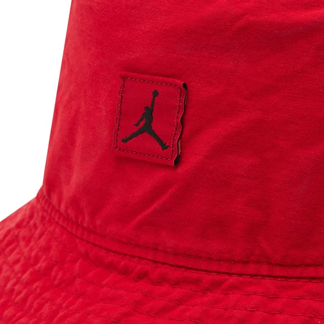 Панама Nike Jordan Bucket Jm Washed Cap S/M червоний DC3687-687 - зображення 5