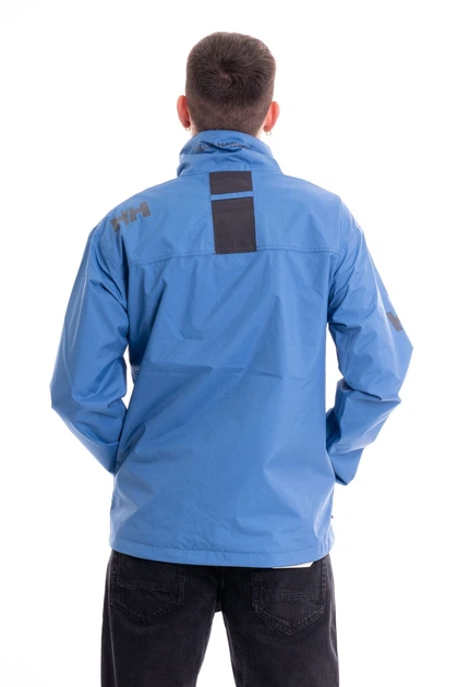 Ветровка мужскиая Helly Hansen Crew Sailing Jacket XL Синій 30263-636 - Фото 3 Ветровка мужскиая Helly Hansen Crew Sailing Jacket XL Синій 30263-636 - изображение 3