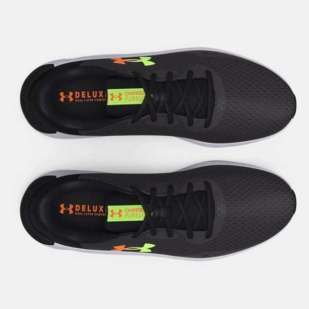 Кроссовки мужские Under Armour Charged Pursuit 3 46 Чорний 3024878-100 - Фото 2 Кроссовки мужские Under Armour Charged Pursuit 3 46 Чорний 3024878-100 - изображение 2