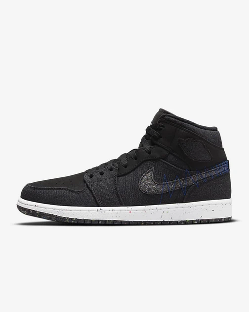 Кроссовки мужские Jordan 1 Mid Se 40 Чорний DM3529-001 - Фото 3 Кроссовки мужские Jordan 1 Mid Se 40 Чорний DM3529-001 - изображение 3