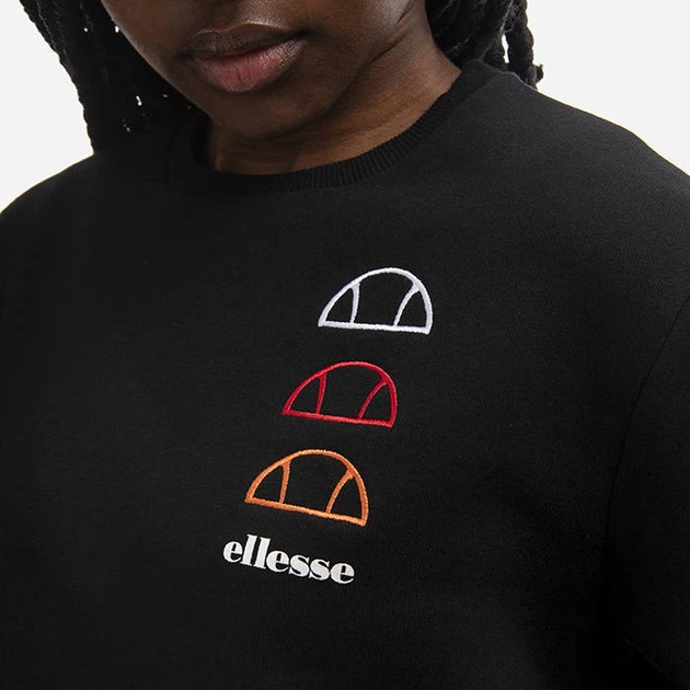 Кофта женские Ellesse Glenato Sweatshirt M Чорний SGG09815-BLACK - Фото 4 Кофта женские Ellesse Glenato Sweatshirt M Чорний SGG09815-BLACK - изображение 4