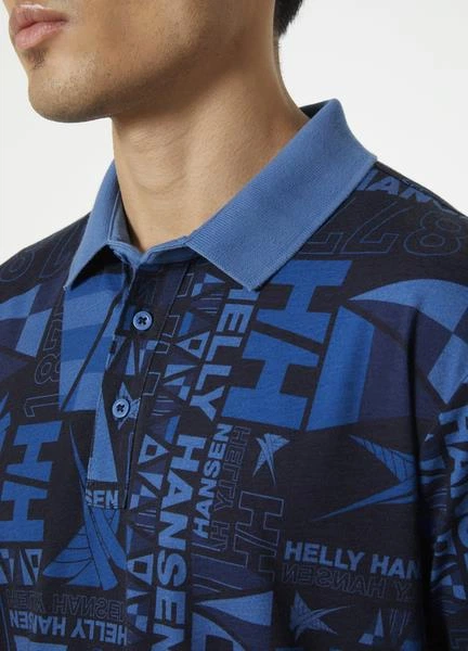 Футболка мужская Helly Hansen Newport Polo XL Комбінований 34304-585 - Фото 6 Футболка мужская Helly Hansen Newport Polo XL Комбінований 34304-585 - изображение 6