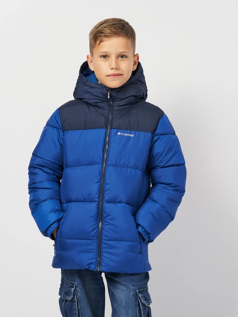 Подростковая зимняя стеганная куртка для мальчика Columbia Puffect