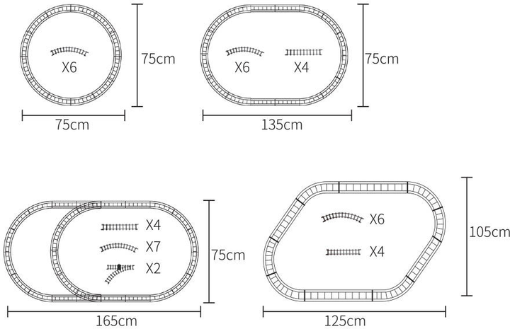 Різдвяний потяг Fééric Lights зі справжнім паровим двигуном (3560231601539) - зображення 3