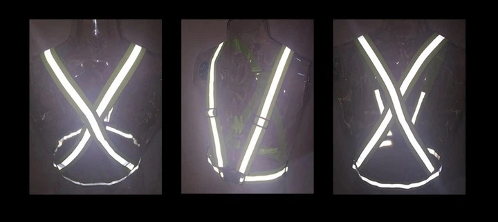 Захисний світловідбиваючий жилет RockBros до велосипеду Жовтий (9111201928749) - зображення 5