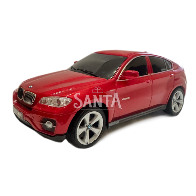 Машинка Джип на радіокеруванні BMW X6 БМВ 1:28 червоне світло на батарейках 17*6,5*8см (866-2802) - зображення 3