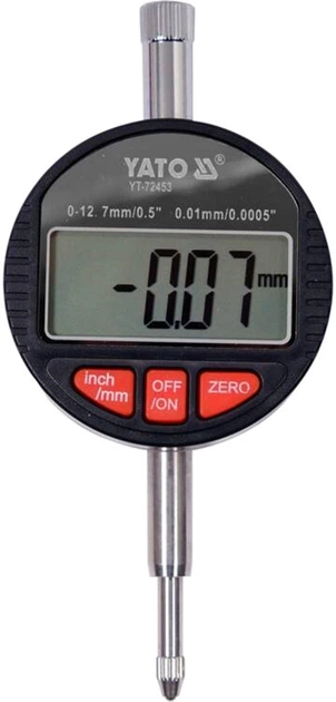 Tester elektroniczny YATO do 12,7 mm YT-72453 (5906083079351) - obraz 4