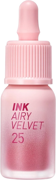 Tint do ust Peripera Ink Airy Velvet w płynie 25 Zazzy Peach 4 g (8809828419757) - obraz 1