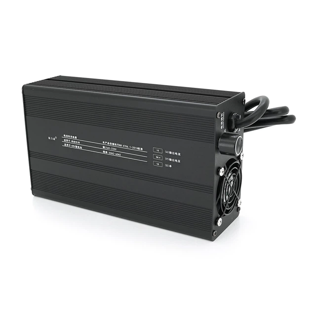 Зарядний пристрій для акумуляторів 36/48/60/72V 15Ah 1300W LED-індикація (1786109) - зображення 3