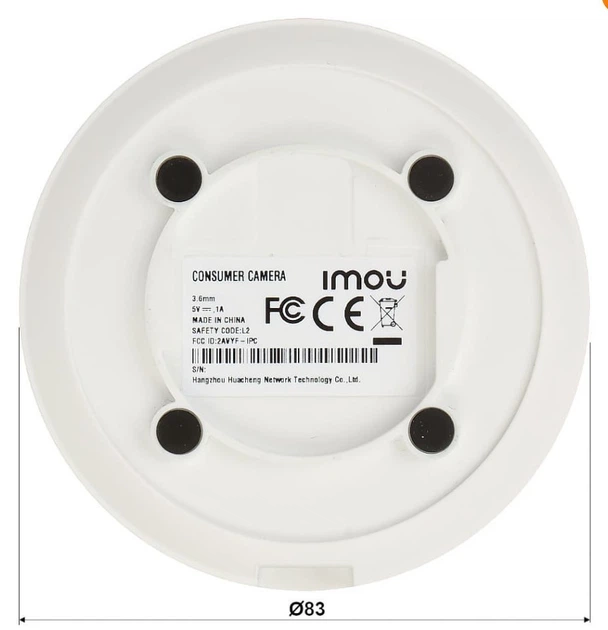 IP-камера 4Мп IMOU Ranger 2C 4MP поворотная камера видеоняня (IPC-TA42P) - изображение 7