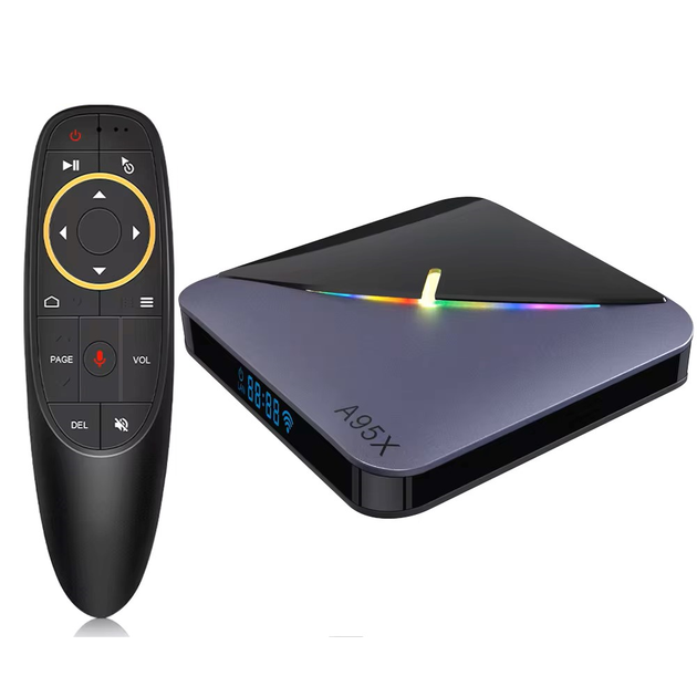 Смарт ТВ приставка A95X F3 Air II 4/64Gb Amlogic S905Y4, медіаплеєр 4K HDR, налаштування Android ATV 11 у подарунок, YouTube та фільми без реклами - зображення 8
