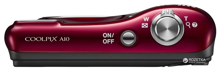 Фотоапарат Nikon Coolpix A10 Red (VNA982E1) купити на ROZETKA
