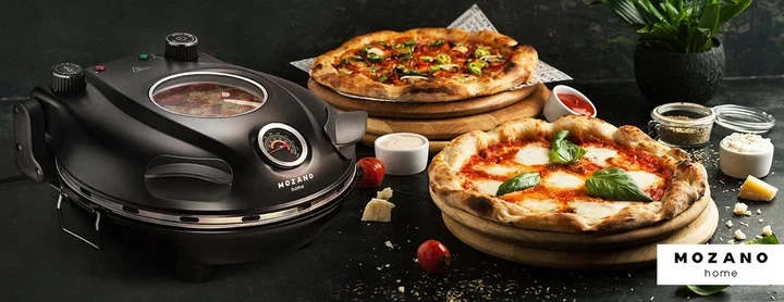 Печь для пиццы Mozano Pizzalicious 1200W AGD/PIE/01#CZA - Фото 4 Печь для пиццы Mozano Pizzalicious 1200W AGD/PIE/01#CZA - изображение 4