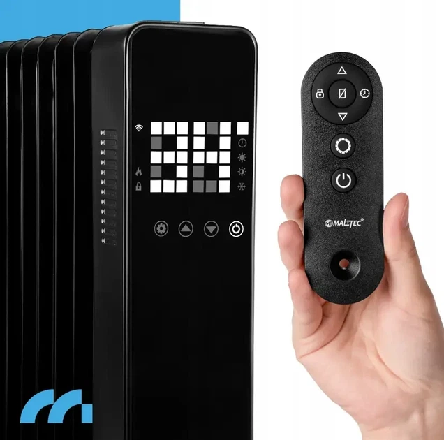 Масляный обогреватель MalTec Premium ProOil2500W Wi-Fi 11 ребер 111938 - изображение 8