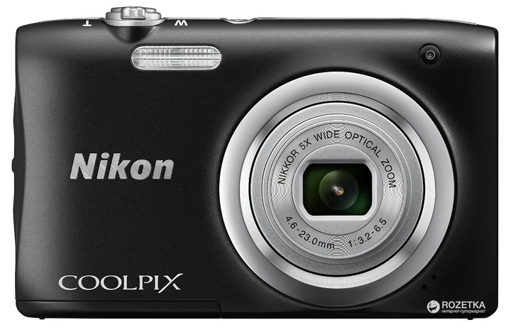 Фотоаппарат Nikon Coolpix A100 Black (VNA971E1) купить на ROZETKA