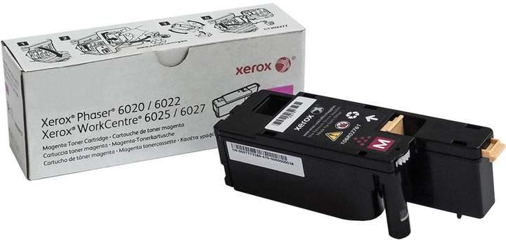 Картридж Xerox Phaser 6020/6022/WC6025/6027 Magenta (106R02761) - Фото 1 Картридж Xerox Phaser 6020/6022/WC6025/6027 Magenta (106R02761) - изображение 1
