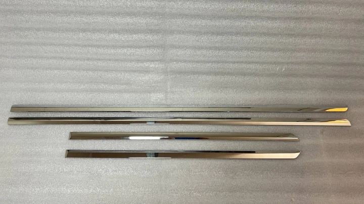 Хромированные молдинги двери Volkswagen Passat NMS США 2011-18 комплект 4 шт 561853516A, 561853754A, 561853515A, 561853753A - изображение 2