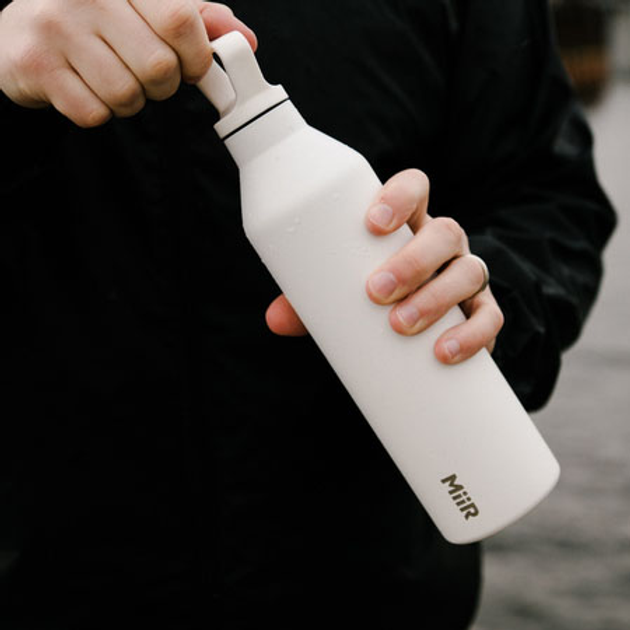 Термопляшка MiiR Narrow Mouth Bottle біла 680 мл (811534022877) - зображення 5