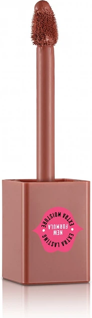Жидкая помада матовая стойкая Flormar Kiss Me More New 017 Nudist 3.8 мл (8682536040846) - изображение 2