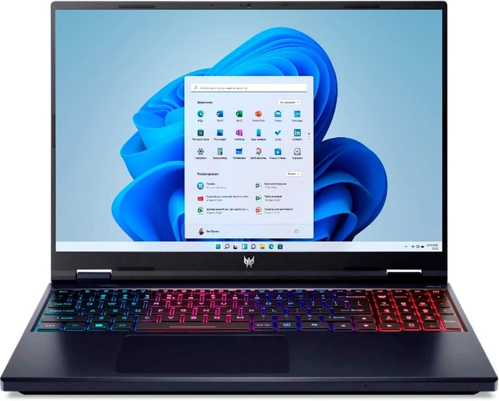 Ноутбук Acer 16 Predator Helios Neo PHN16-72-99PA 1920x1200;165 Гц/i9-14900HX/ RTX 4060, 8 GB/16 GB DDR5/ 1000 GB/Windows 11 Home (NH.QQXAA.002) - Фото 1 Ноутбук Acer 16 Predator Helios Neo PHN16-72-99PA 1920x1200;165 Гц/i9-14900HX/ RTX 4060, 8 GB/16 GB DDR5/ 1000 GB/Windows 11 Home (NH.QQXAA.002) - изображение 1
