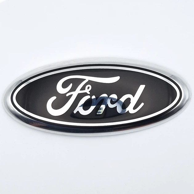 Емблема логотип Ford 144*58 мм (хром+чорний) 2N11-N425A52-AA - зображення 2