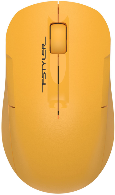 Миша A4Tech FG15CS Air2 Wireless Yellow (4711421001236) - зображення 1