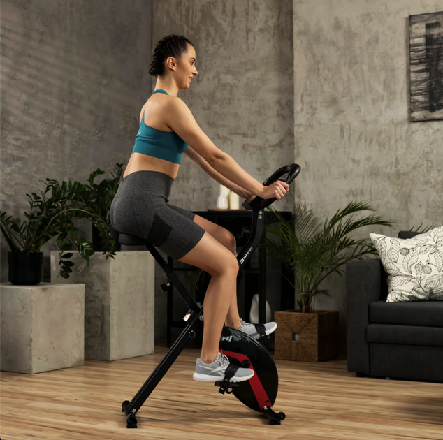 Велотренажер Hop-Sport HS-3020X Quest X-Bike черно-красный - Фото 2 Велотренажер Hop-Sport HS-3020X Quest X-Bike черно-красный - изображение 2