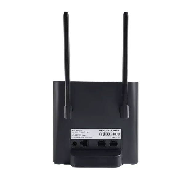 Стаціонарний 4G роутер під сім карту WI-FI 3G/4G LTE OLAX AX9 PRO з акб на 4000 мАч і двома антенами (30010022) - зображення 4