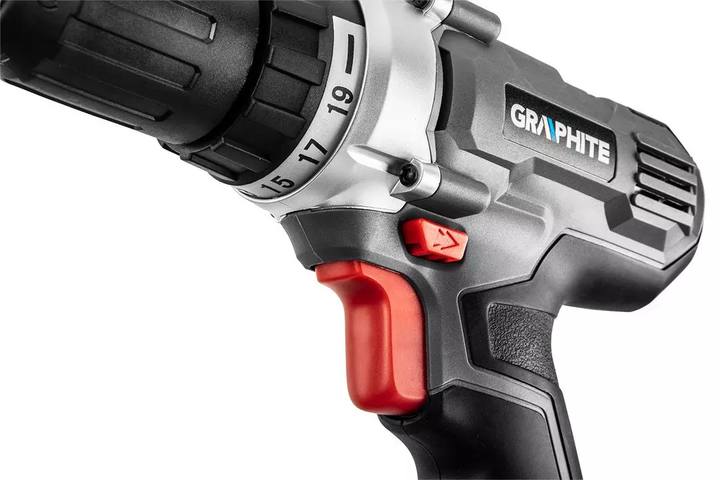 Акумуляторний дриль-шурупокрут Graphite Energy+ 18V 58G006-SET2 (5902062503640) - зображення 3