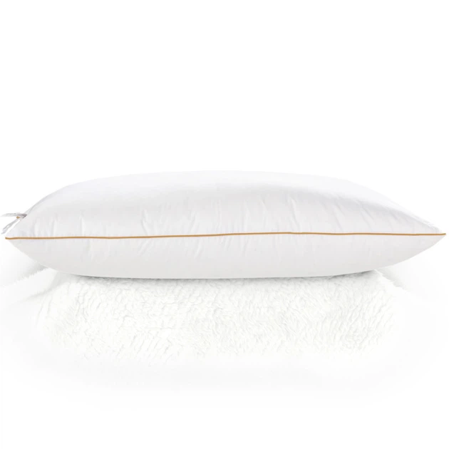 Подушка MirSon пухова Hand Made De Luxe White 903 низька 60x60 (2200000555717) - Фото 1 Подушка MirSon пухова Hand Made De Luxe White 903 низька 60x60 (2200000555717) - зображення 1