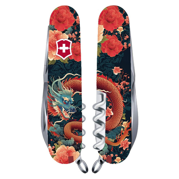 Ніж Victorinox Huntsman Zodiac 91 мм Китайський дракон (1.3713_Z3200p) - зображення 1