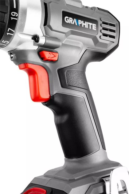 Akumulatorowa wiertarko-wkrętarka Graphite 10 mm Energy+ 18V 58G022-AD bez akumulatora i ładowarki (5902062065339) - obraz 7