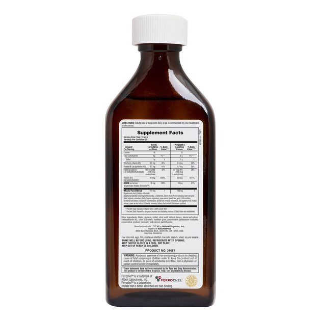 NaturesPlus Hema-Plex Iron Liquid 250 мл (4384304273) - зображення 3