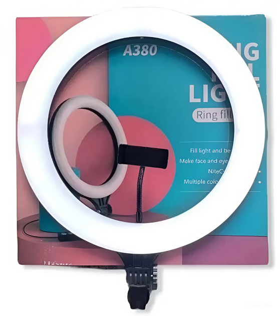 Кольцевая LED лампа A380, 40 см, LED LAMP AND HA-24 - изображение 3